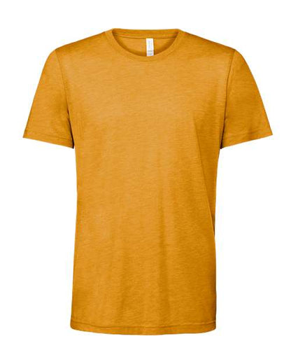 BELLA + CANVAS Triblend Tee 3413 Mint Triblend Custom Embroidered Business Logo