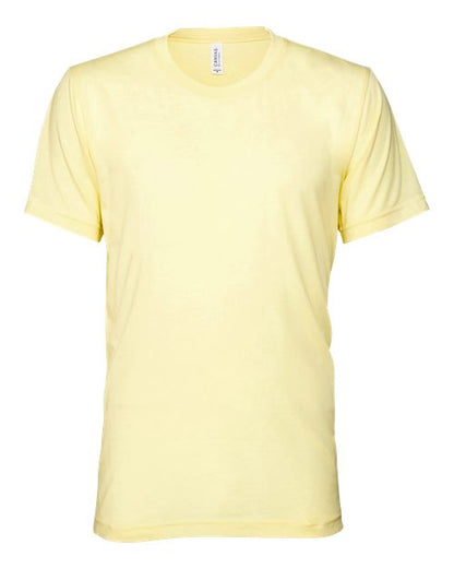 BELLA + CANVAS Triblend Tee 3413 Orchid Triblend Custom Embroidered Business Logo