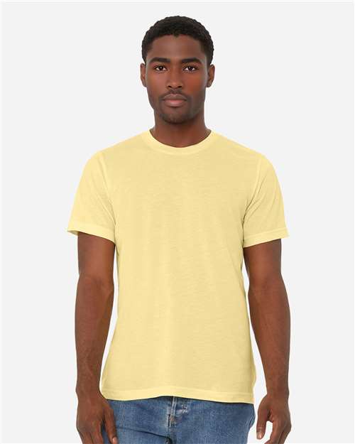 BELLA + CANVAS Triblend Tee 3413 Pale Yellow Triblend