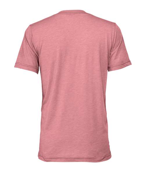 BELLA + CANVAS Triblend Tee 3413 Orchid Triblend Custom Embroidered Business Logo