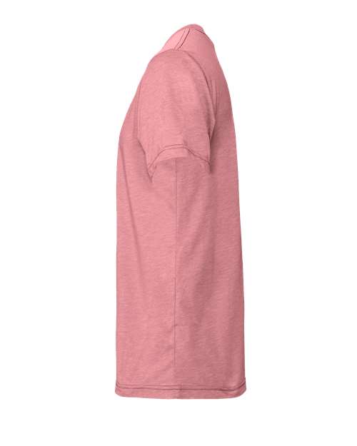 BELLA + CANVAS Triblend Tee 3413 Orchid Triblend Custom Embroidered Business Logo