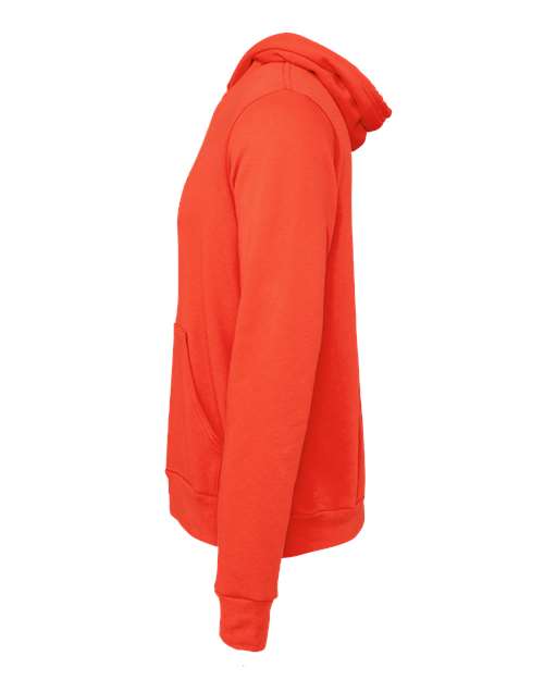 BELLA + CANVAS Sponge Fleece Hoodie 3719 Poppy