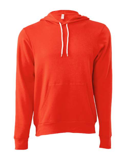 BELLA + CANVAS Sponge Fleece Hoodie 3719 Poppy