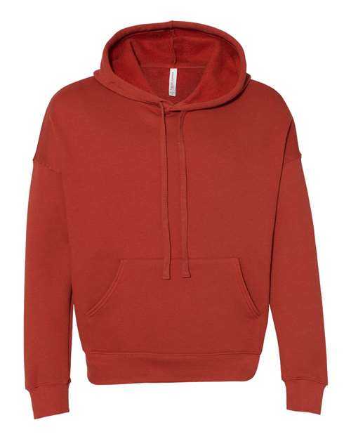 BELLA + CANVAS Sponge Fleece Drop Shoulder Hoodie 3729 Custom Embroidered Business Logo