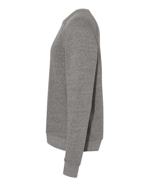 BELLA + CANVAS Sponge Fleece Raglan Crewneck Sweatshirt 3901 Deep Heather