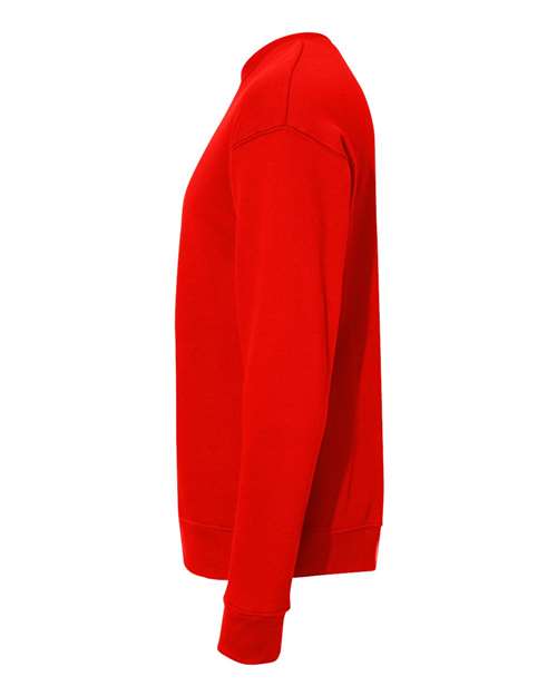 BELLA + CANVAS Sponge Fleece Drop Shoulder Crewneck Sweatshirt 3945 Poppy