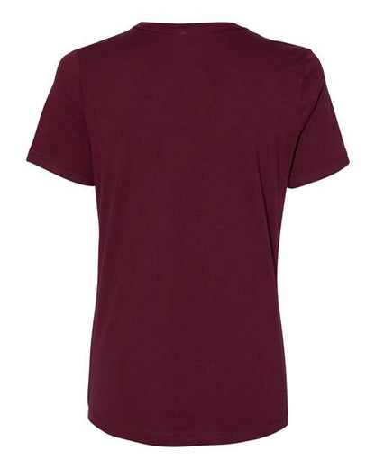 BELLA + CANVAS Women’s Relaxed Jersey Tee 6400 Custom Embroidered Business Logo