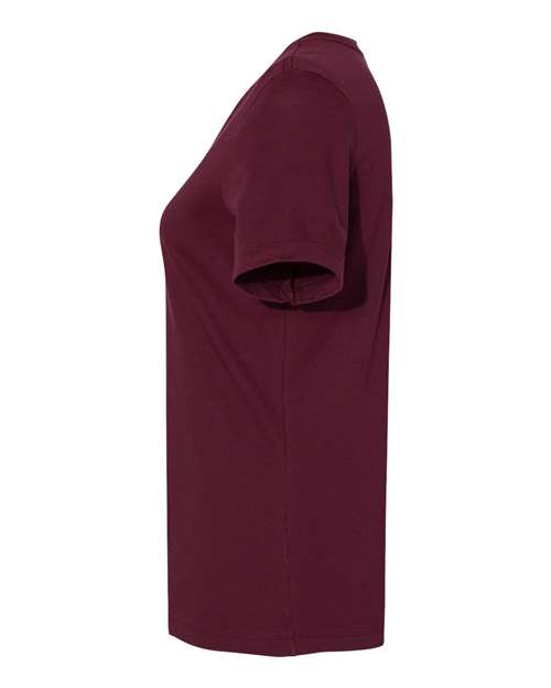 BELLA + CANVAS Women’s Relaxed Jersey Tee 6400 Maroon