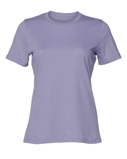 BELLA + CANVAS Women’s Relaxed Jersey Tee 6400 Custom Embroidered Business Logo