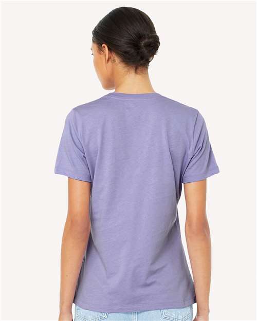 BELLA + CANVAS Women’s Relaxed Jersey Tee 6400 Custom Embroidered Business Logo