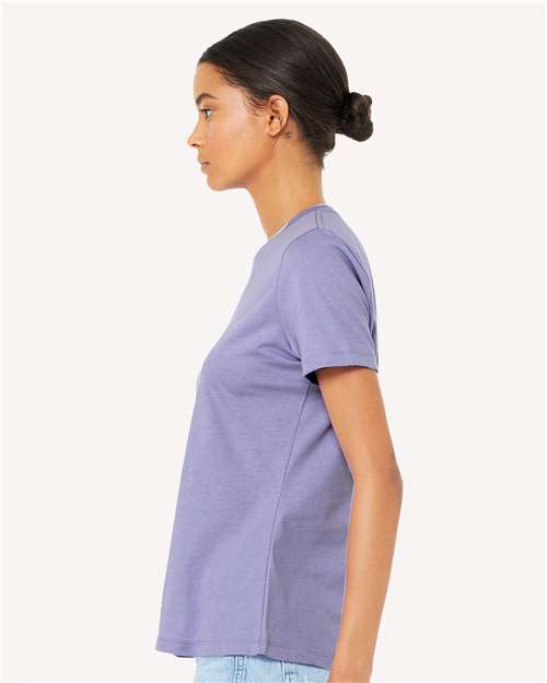 BELLA + CANVAS Women’s Relaxed Jersey Tee 6400 Custom Embroidered Business Logo
