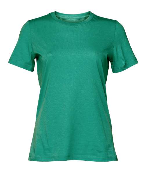 BELLA + CANVAS Women’s Relaxed Jersey Tee 6400 Custom Embroidered Business Logo