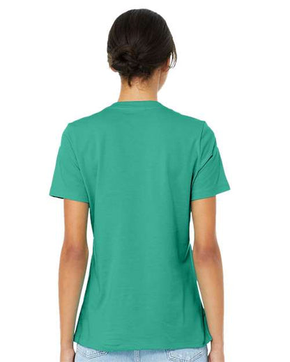 BELLA + CANVAS Women’s Relaxed Jersey Tee 6400 Custom Embroidered Business Logo