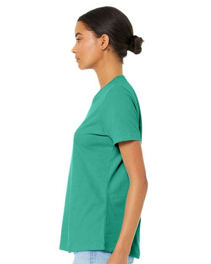 BELLA + CANVAS Women’s Relaxed Jersey Tee 6400 Custom Embroidered Business Logo