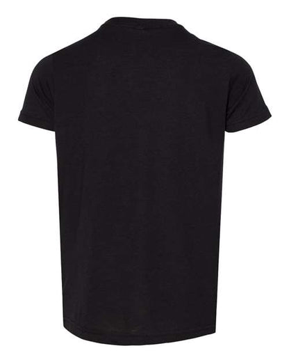 BELLA + CANVAS Youth Triblend Tee 3413Y Custom Embroidered Business Logo