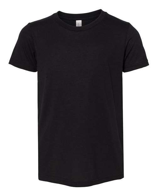 BELLA + CANVAS Youth Triblend Tee 3413Y Custom Embroidered Business Logo
