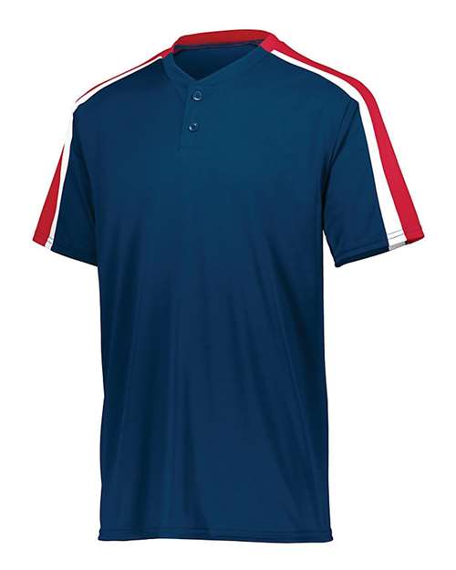 Custom EmbroideredAugusta Sportswear Men's Power Plus Jersey 2.0 7229 Navy/ Red/ White