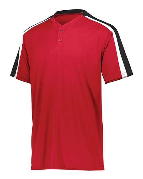 Custom EmbroideredAugusta Sportswear Men's Power Plus Jersey 2.0 7229 Red/ Black/ White
