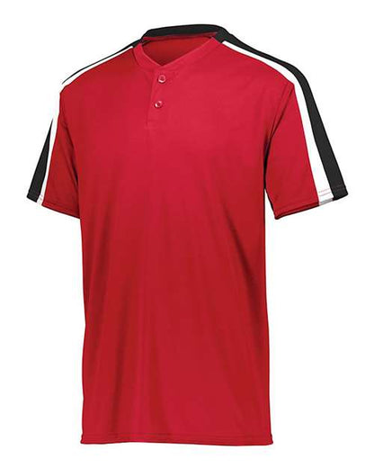 Custom EmbroideredAugusta Sportswear Men's Power Plus Jersey 2.0 7229 Red/ Black/ White