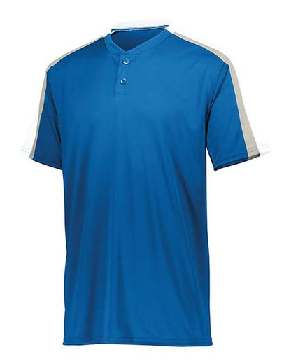 Custom EmbroideredAugusta Sportswear Men's Power Plus Jersey 2.0 7229 Royal/ White/ Silver Grey