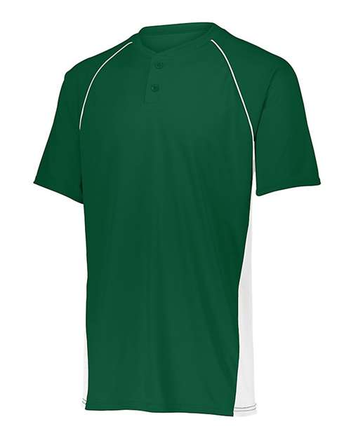Custom EmbroideredAugusta Sportswear Men's Limit Jersey 7232 Dark Green/ White