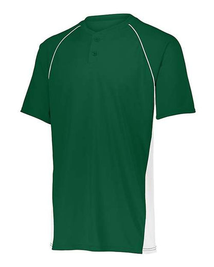 Custom EmbroideredAugusta Sportswear Men's Limit Jersey 7232 Dark Green/ White