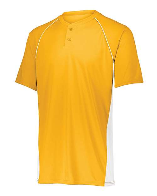 Custom EmbroideredAugusta Sportswear Men's Limit Jersey 7232 Gold/ White