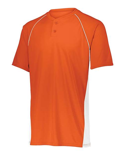 Custom EmbroideredAugusta Sportswear Men's Limit Jersey 7232 Orange/ White