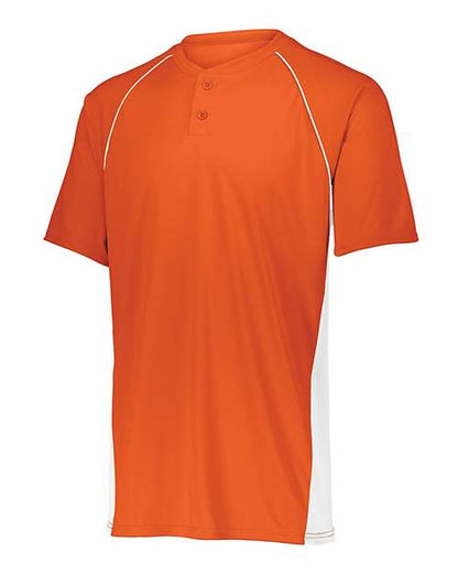 Custom EmbroideredAugusta Sportswear Men's Limit Jersey 7232 Orange/ White