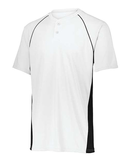Custom EmbroideredAugusta Sportswear Men's Limit Jersey 7232 White/ Black