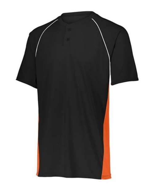 Custom EmbroideredAugusta Sportswear Youth Limit Jersey 7233 Black/ Orange/ White