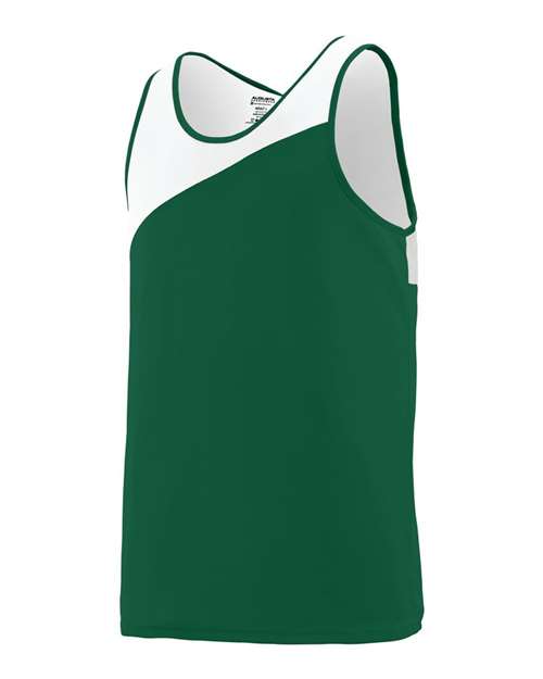 Custom EmbroideredAugusta Sportswear Men's Accelerate Jersey 5069 Dark Green/ White