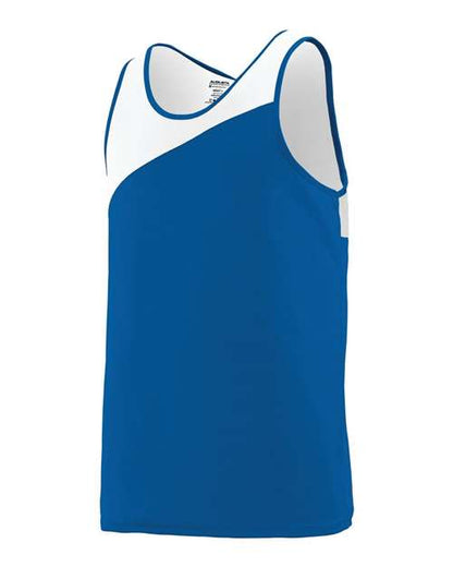 Custom EmbroideredAugusta Sportswear Men's Accelerate Jersey 5069 Royal/ White