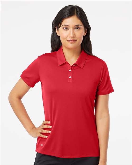 Adidas Women's Performance Polo A231 Custom Embroidered Business Logo