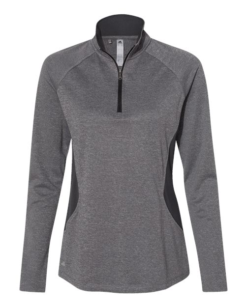 Adidas Women's Lightweight Quarter-Zip Pullover A281 Custom Embroidered Business Logo