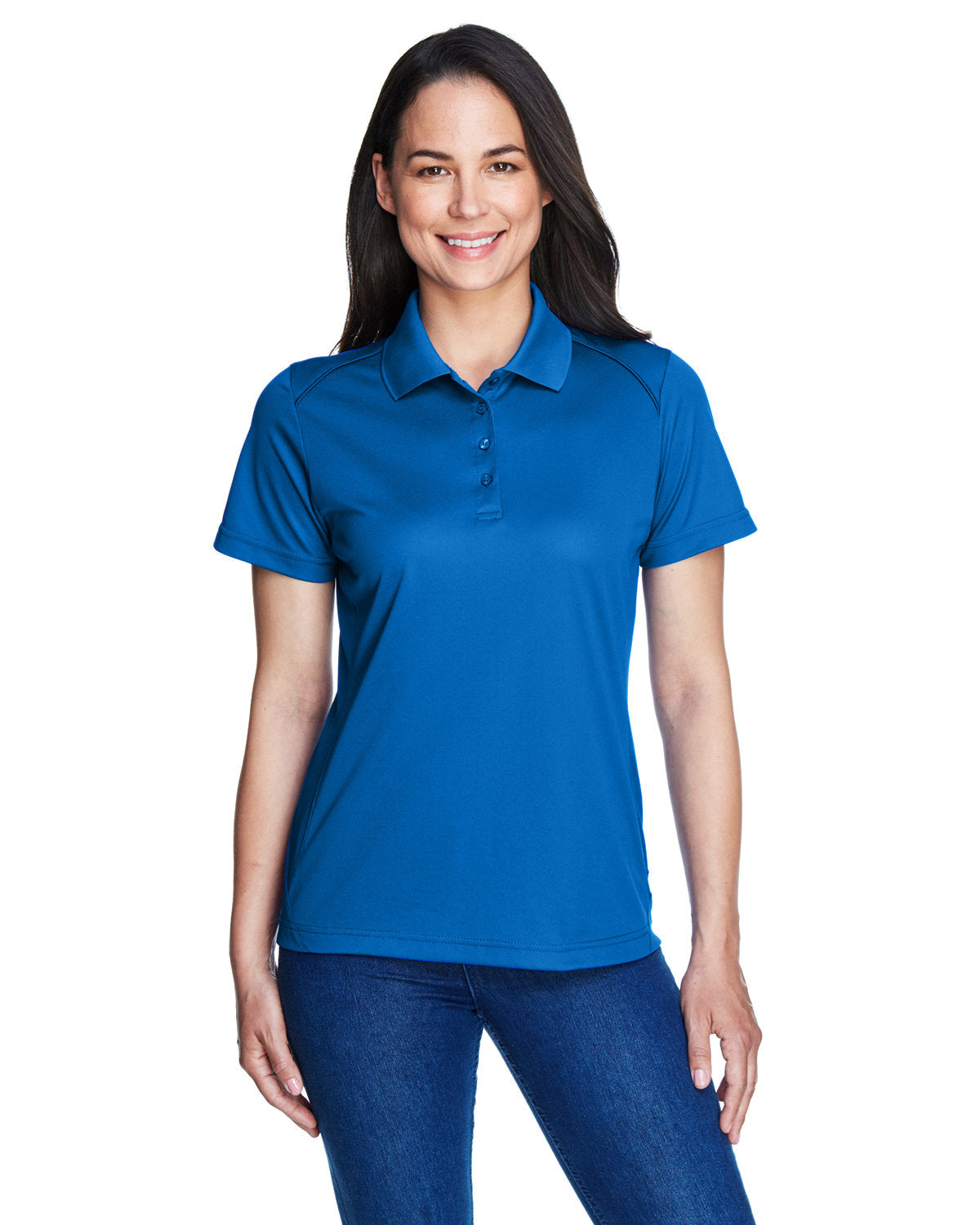 Extreme Ladies' Eperformance™ Shield Snag Protection Short-Sleeve Polo 75108