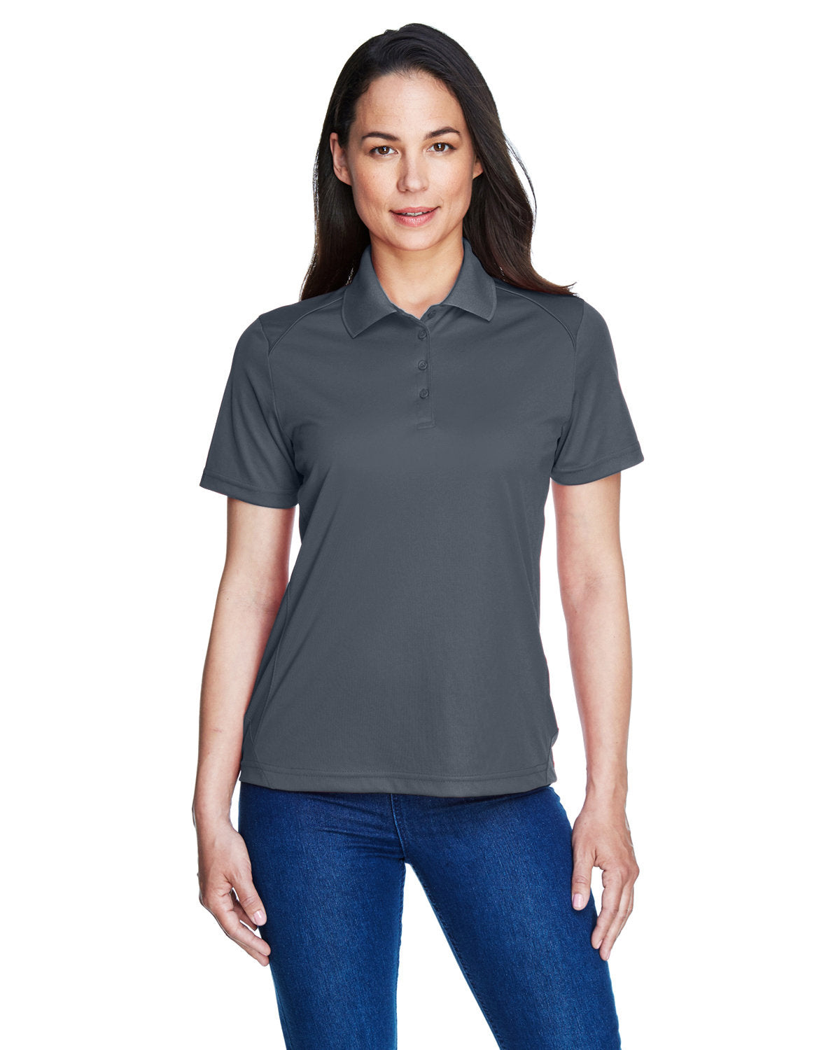 Extreme Ladies' Eperformance™ Shield Snag Protection Short-Sleeve Polo 75108