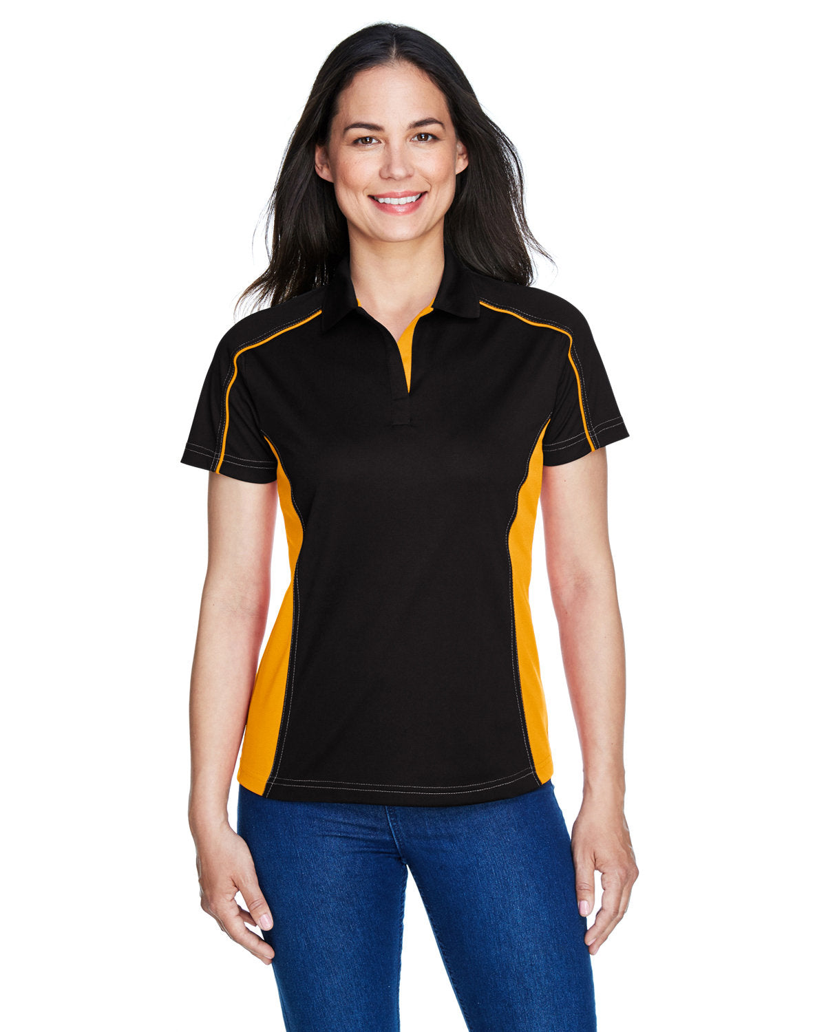 Extreme Ladies' Eperformance™ Fuse Snag Protection Plus Colorblock Polo 75113