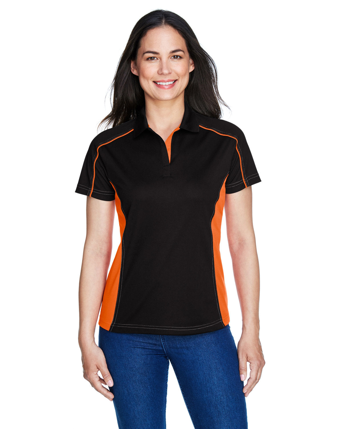 Extreme Ladies' Eperformance™ Fuse Snag Protection Plus Colorblock Polo 75113