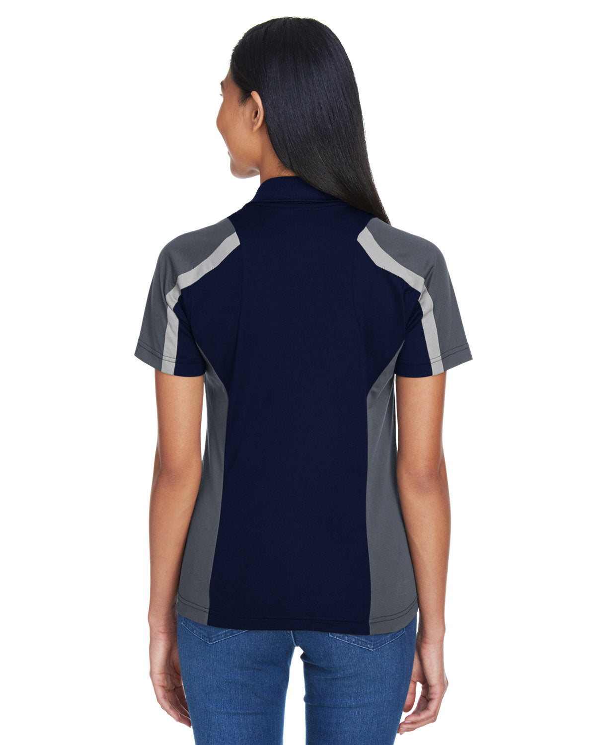 Extreme Ladies' Eperformance™ Strike Colorblock Snag Protection Polo 75119