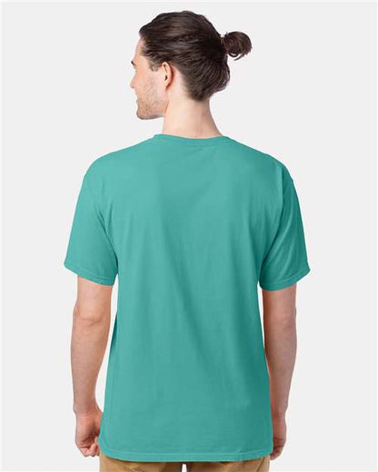 ComfortWash by Hanes Garment-Dyed T-Shirt GDH100 Spanish Moss
