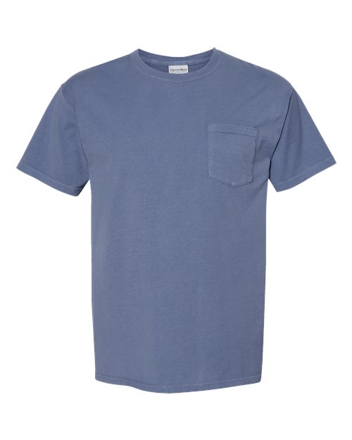 ComfortWash by Hanes Garment-Dyed Pocket T-Shirt GDH150 Saltwater