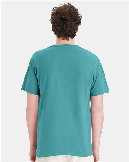 ComfortWash by Hanes Garment-Dyed Pocket T-Shirt GDH150 Spanish Moss
