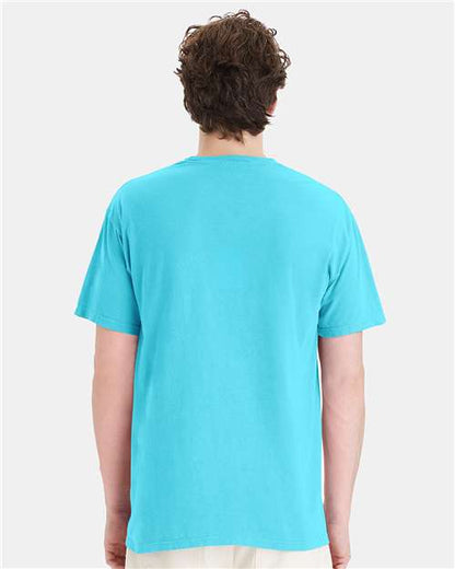 ComfortWash by Hanes Garment-Dyed Pocket T-Shirt GDH150 Freshwater