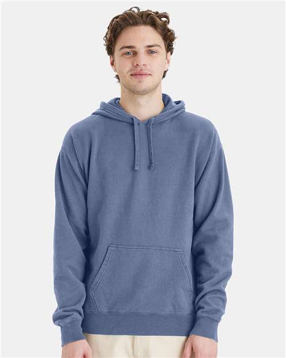 Custom Embroidered  ComfortWash by Hanes Garment-Dyed Unisex Hooded Sweatshirt GDH450 Saltwater