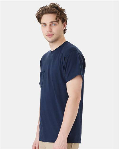 Hanes Workwear Pocket T-Shirt W110