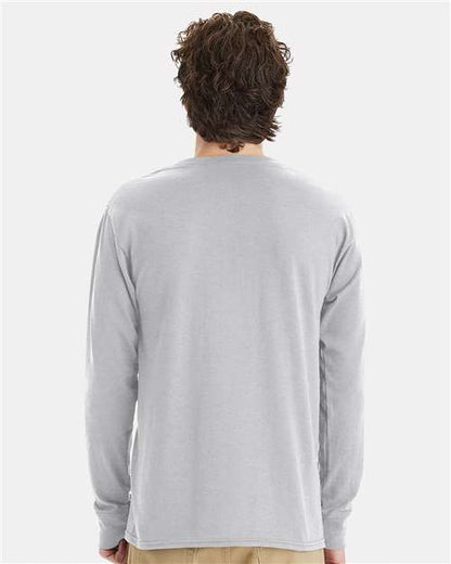 Hanes Workwear Long Sleeve Pocket T-Shirt W120