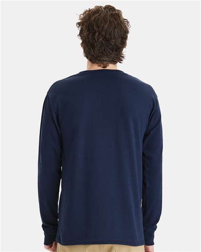 Hanes Workwear Long Sleeve Pocket T-Shirt W120