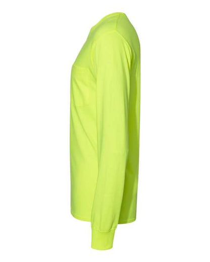 Hanes Workwear Long Sleeve Pocket T-Shirt W120