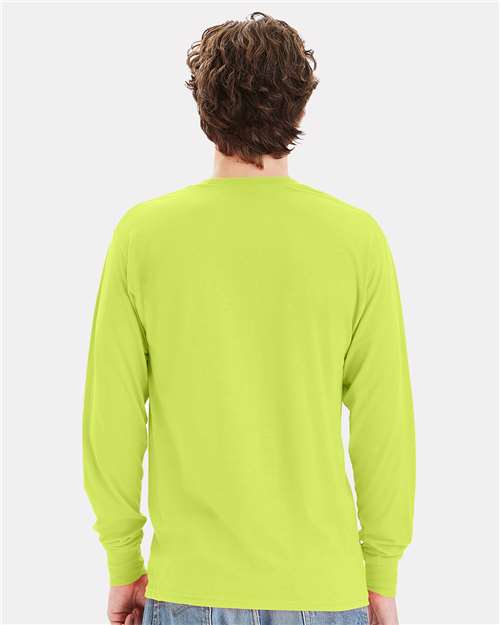 Hanes Workwear Long Sleeve Pocket T-Shirt W120
